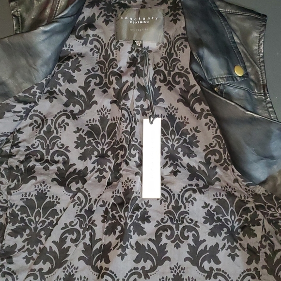 Faux Leather Vest - Picture 2 of 5